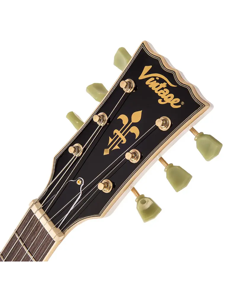 Guitarra eléctrica vintage V100 ~ Arctic White 9
