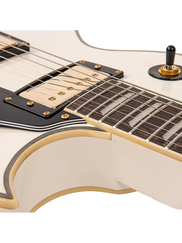 Guitarra eléctrica vintage V100 ~ Arctic White 8