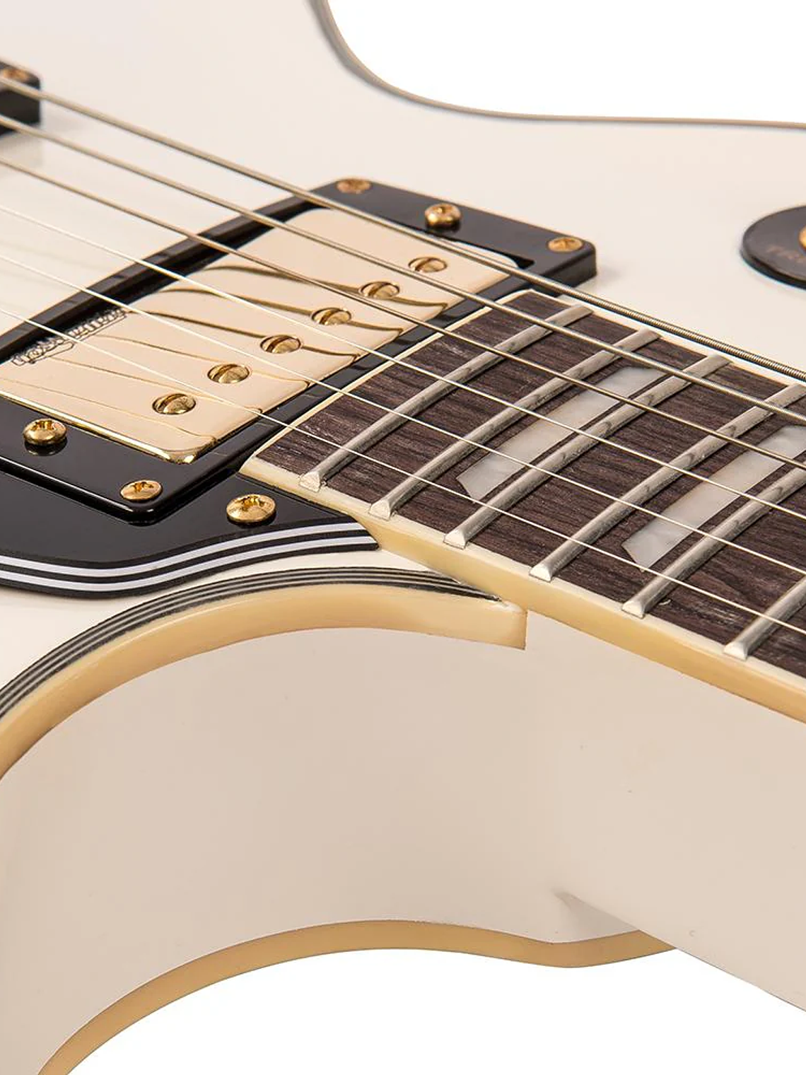 Guitarra eléctrica vintage V100 reeditada ~ Arctic White 8