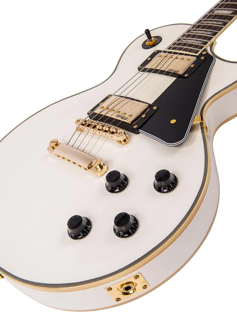 Guitarra eléctrica vintage V100 reeditada ~ Arctic White 5