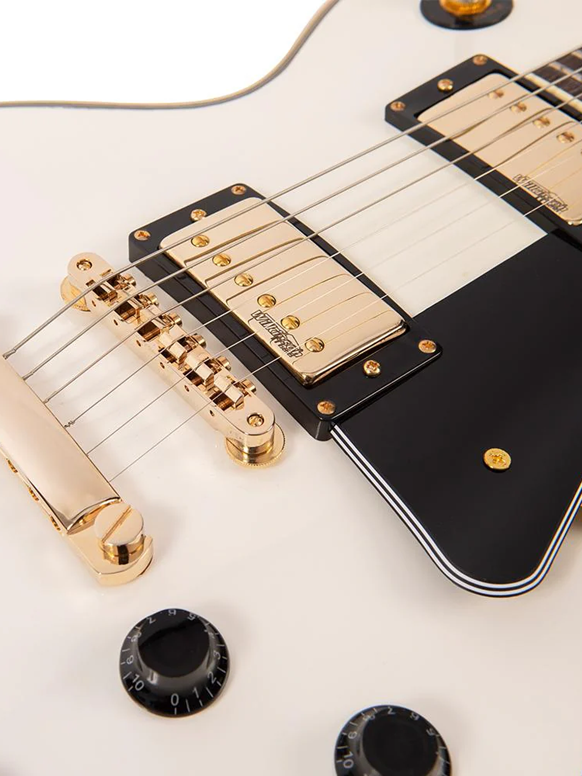 Guitarra eléctrica vintage V100 reeditada ~ Arctic White 7