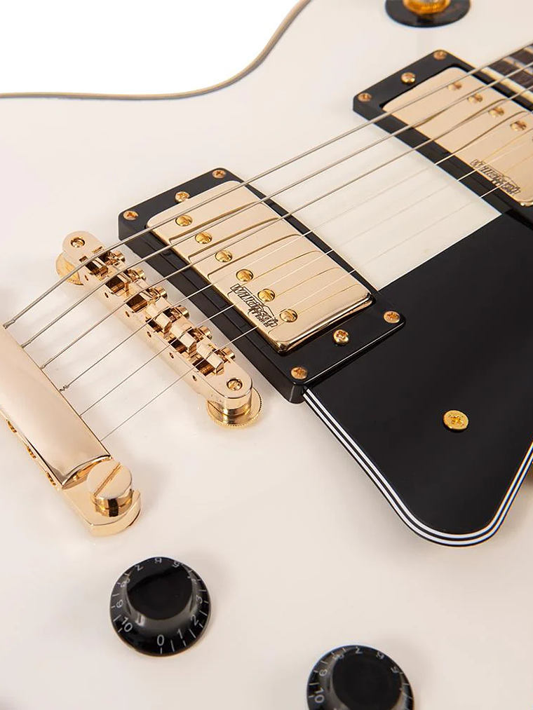 Guitarra eléctrica vintage V100 reeditada ~ Arctic White 7