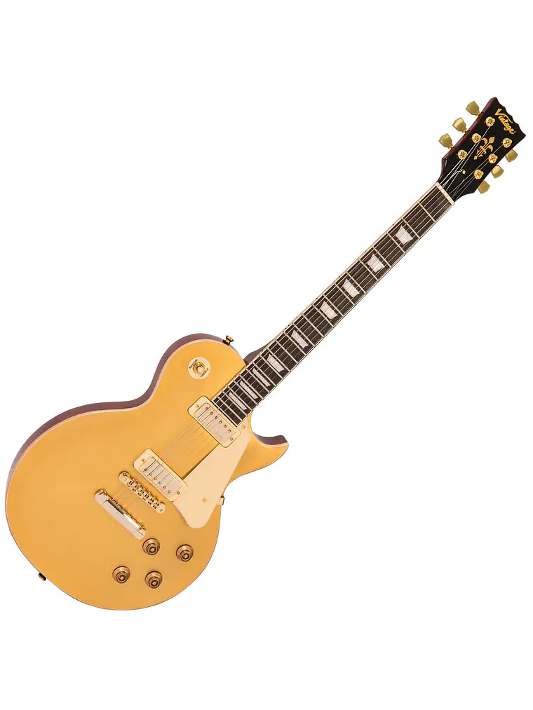 Guitarra eléctrica  V100M Mini Double Coil ~ Tapa dorada 1