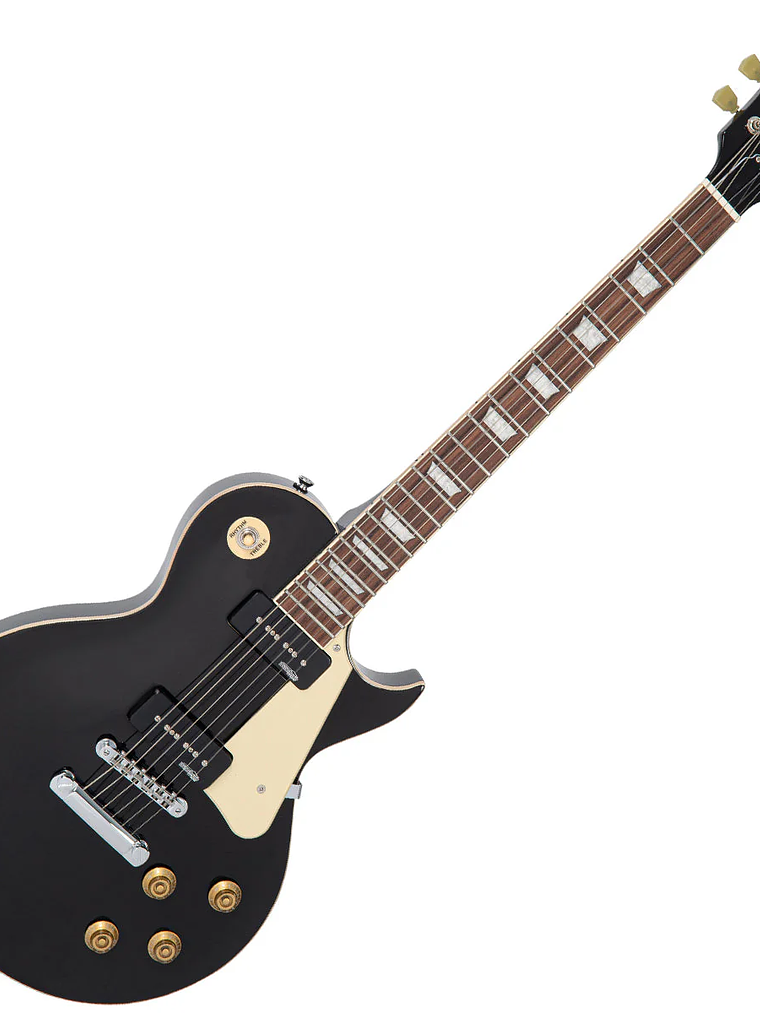 Guitarra eléctrica vintage V100P reeditada ~ Boulevard Black 1