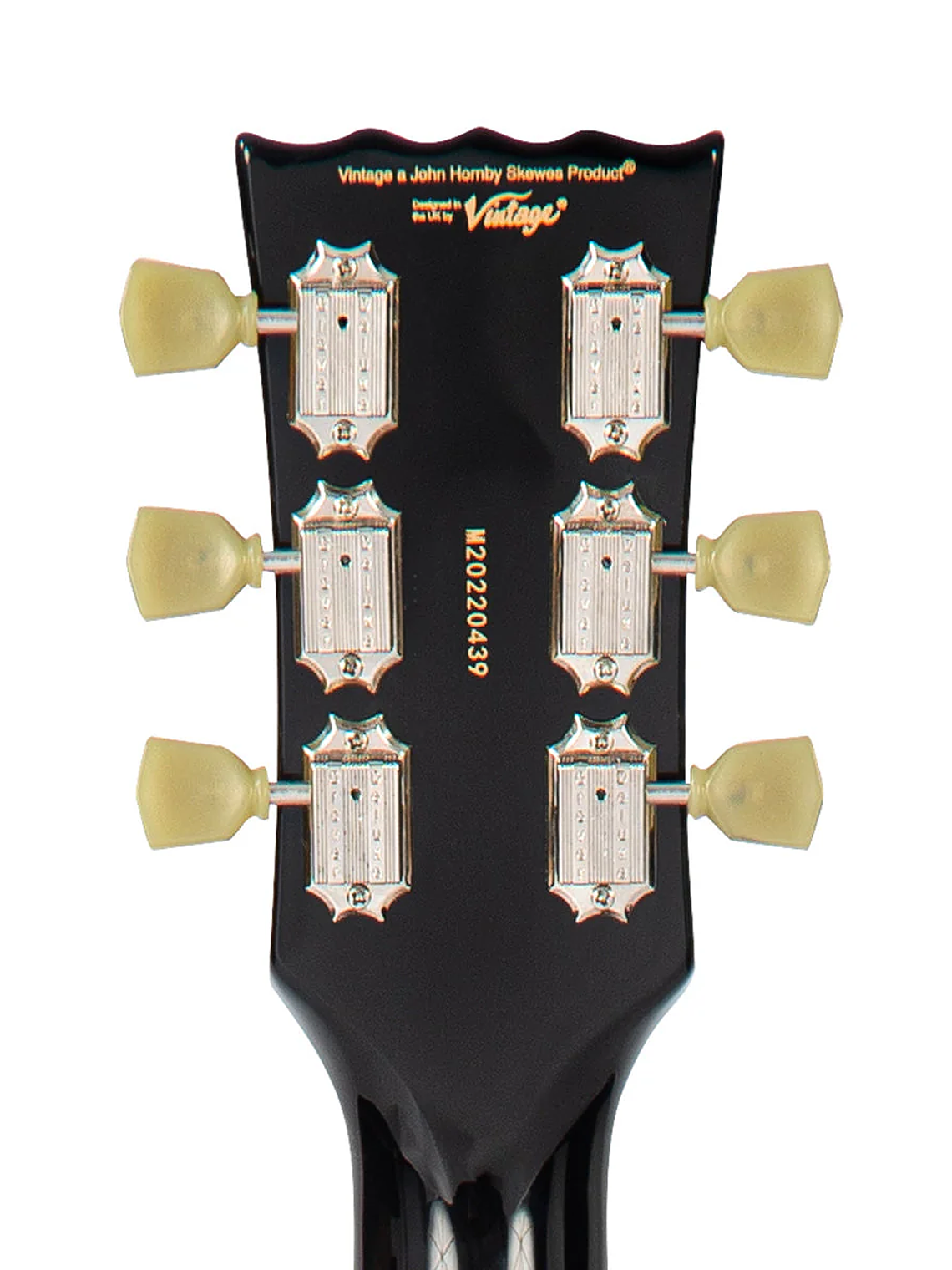 Guitarra eléctrica vintage V100P reeditada ~ Boulevard Black 7