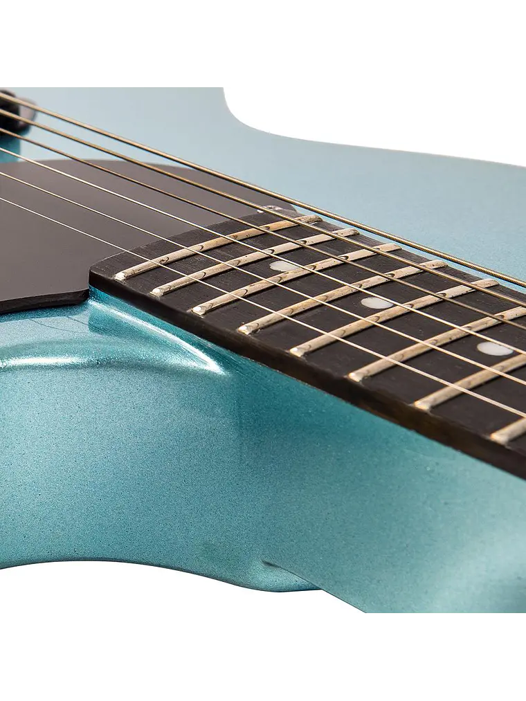 Guitarra eléctrica vintage V120 reeditada ~ Gun Hill Blue 8