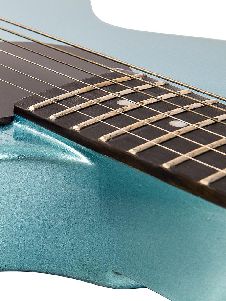 Guitarra eléctrica vintage V120 reeditada ~ Gun Hill Blue 8