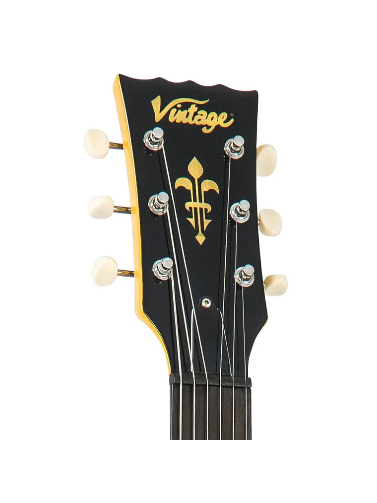 Guitarra eléctrica vintage V120  ~ TV Yellow 7