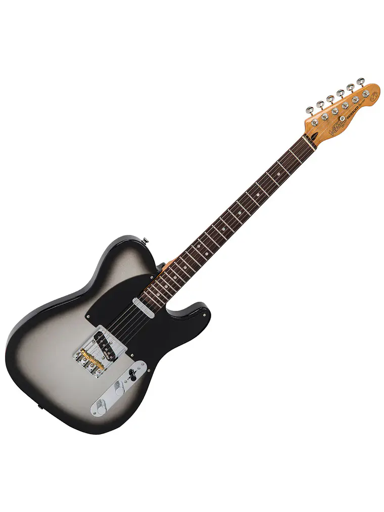 Guitarra eléctrica vintage V75 ~ Silverburst 1