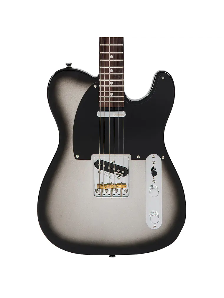 Guitarra eléctrica vintage V75 ~ Silverburst 4