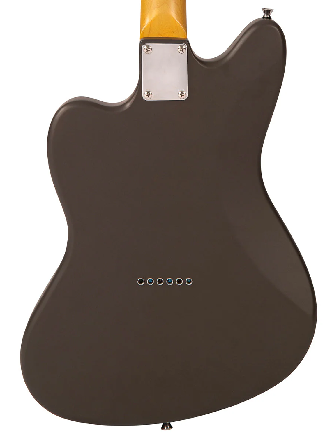 Guitarra eléctrica Hard Tail vintage V65H reeditada ~ Gris satinado 5