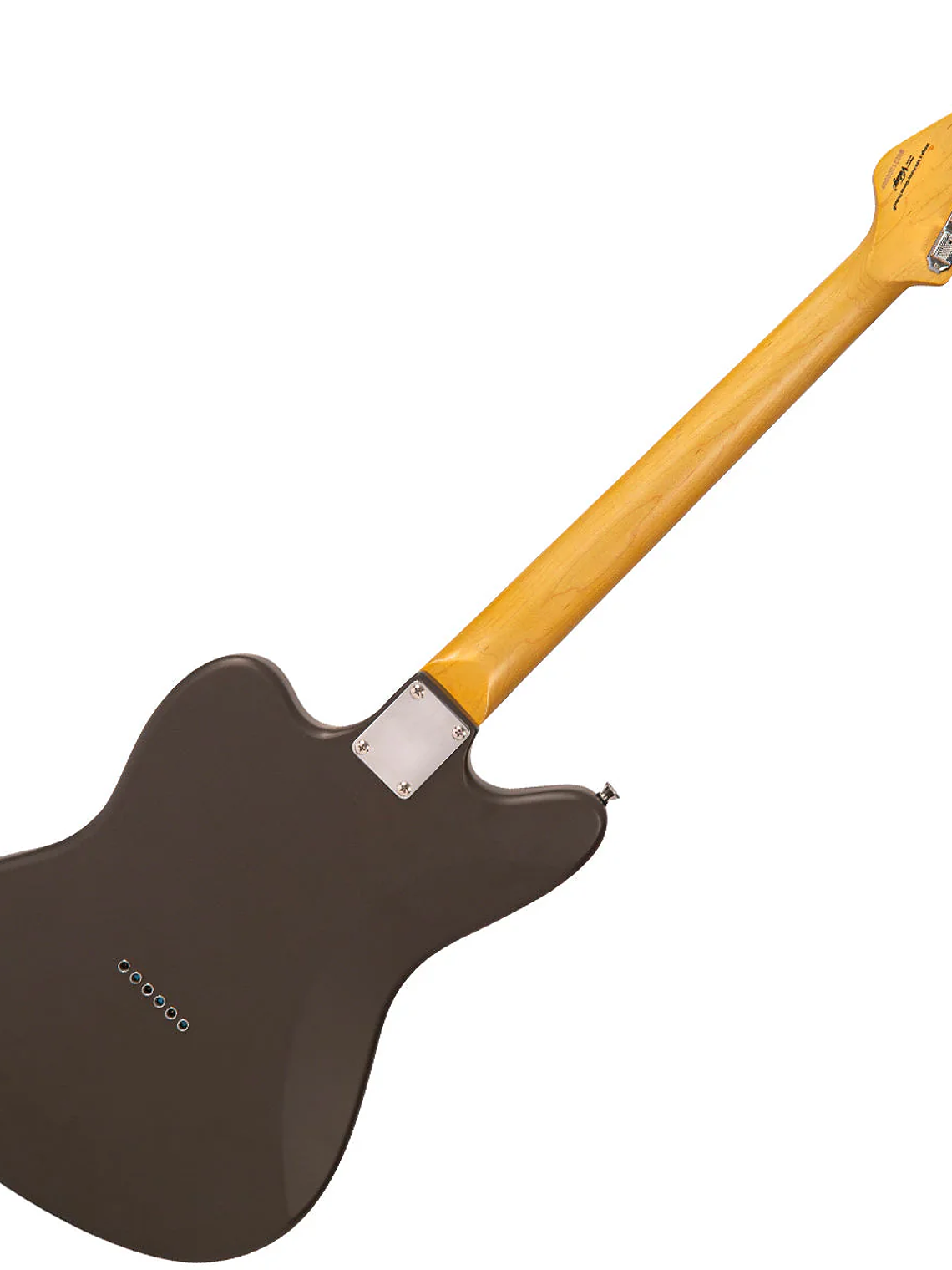 Guitarra eléctrica Hard Tail vintage V65H reeditada ~ Gris satinado 2