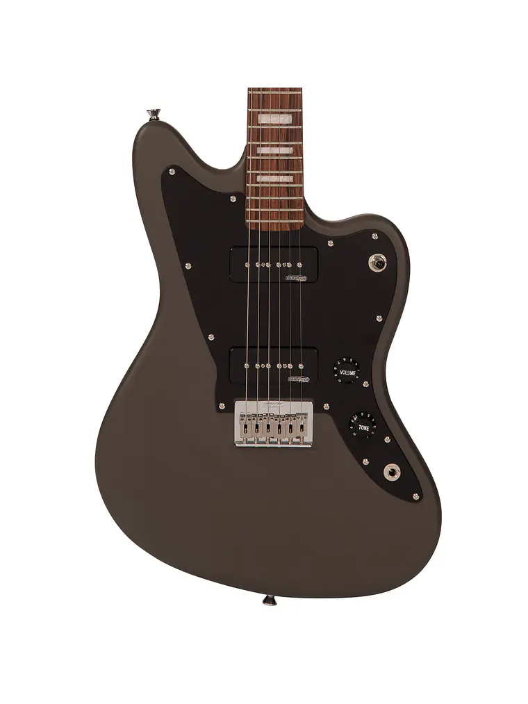 Guitarra eléctrica Hard Tail vintage V65H ~ Gris satinado 4