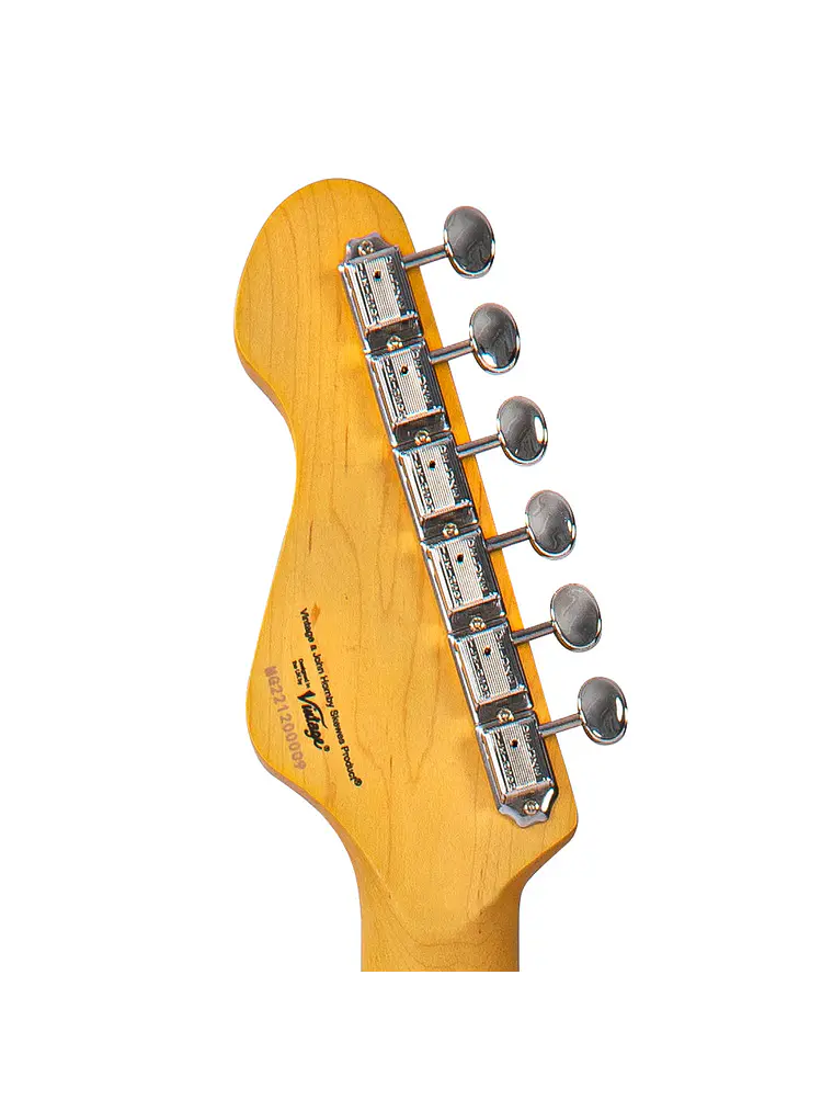Guitarra eléctrica Hard Tail vintage V65H ~ Gris satinado 8