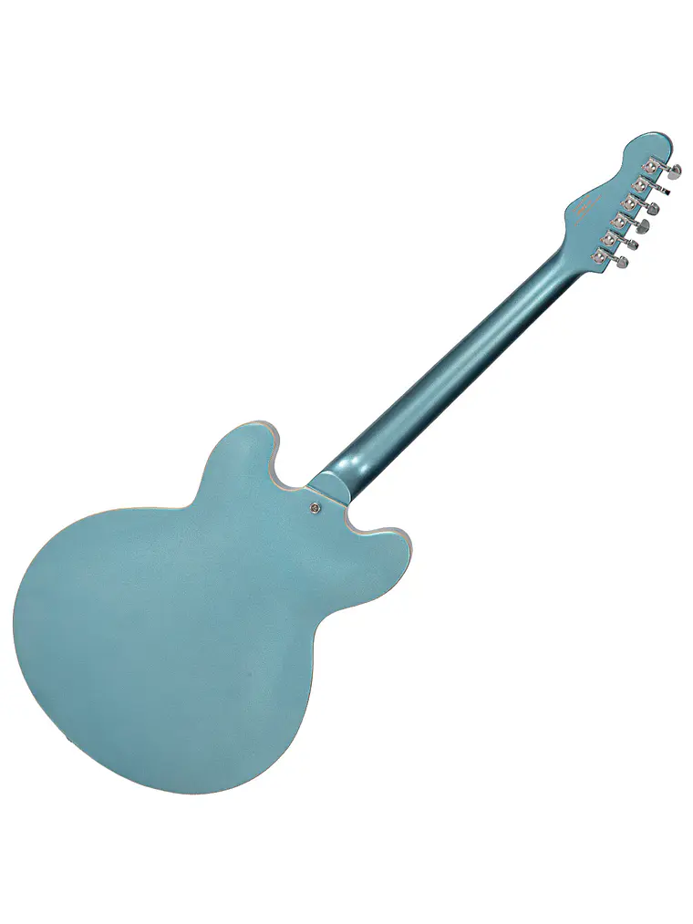 Guitarra semiacústica vintage VSA550 ~ Gun Hill Blue 2