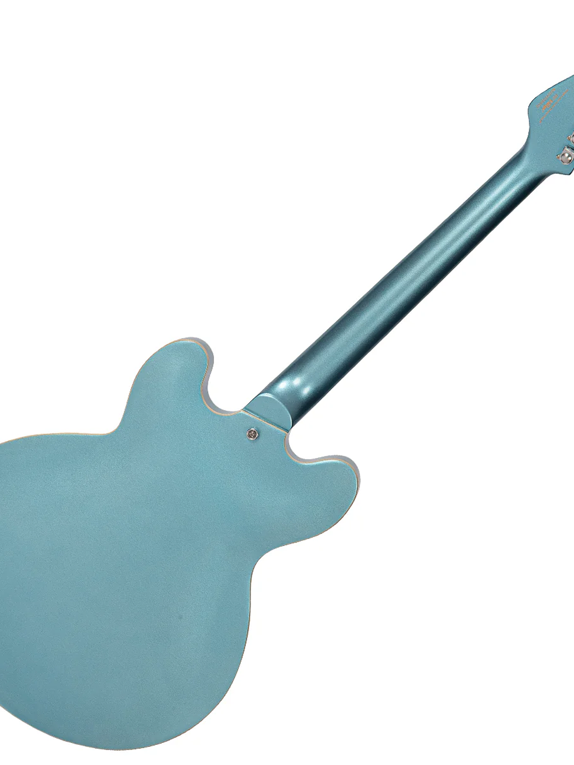 Guitarra semiacústica vintage VSA550 reeditada ~ Gun Hill Blue 2