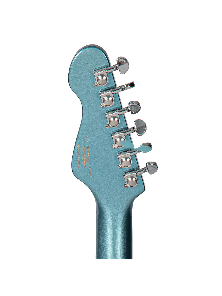 Guitarra semiacústica vintage VSA550 ~ Gun Hill Blue 7