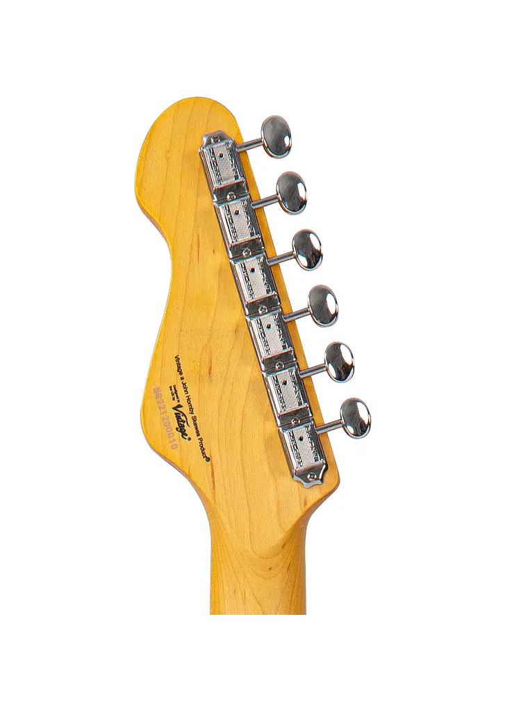 Guitarra eléctrica Hard Tail vintage V65H  ~ Azul Satinado 7