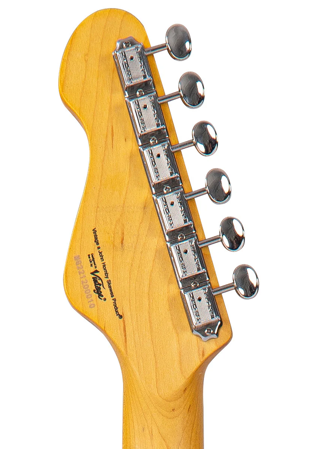 Guitarra eléctrica Hard Tail vintage V65H reeditada ~ Azul Satinado 7