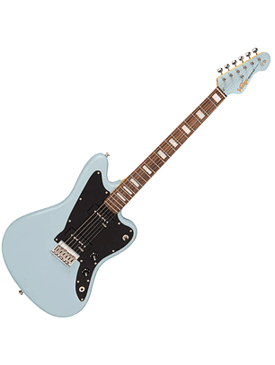 Guitarra eléctrica Hard Tail vintage V65H reeditada ~ Azul Satinado