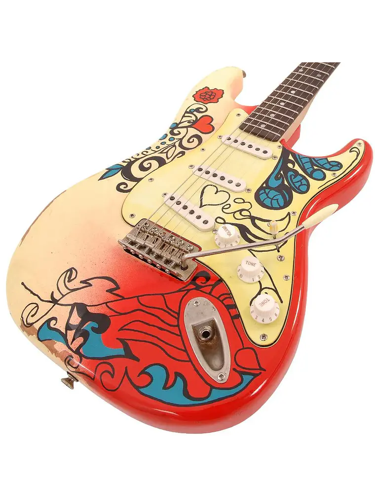 Guitarra eléctrica vintage V6 Thomas Blug signature ~ 'Verano del amor' 4