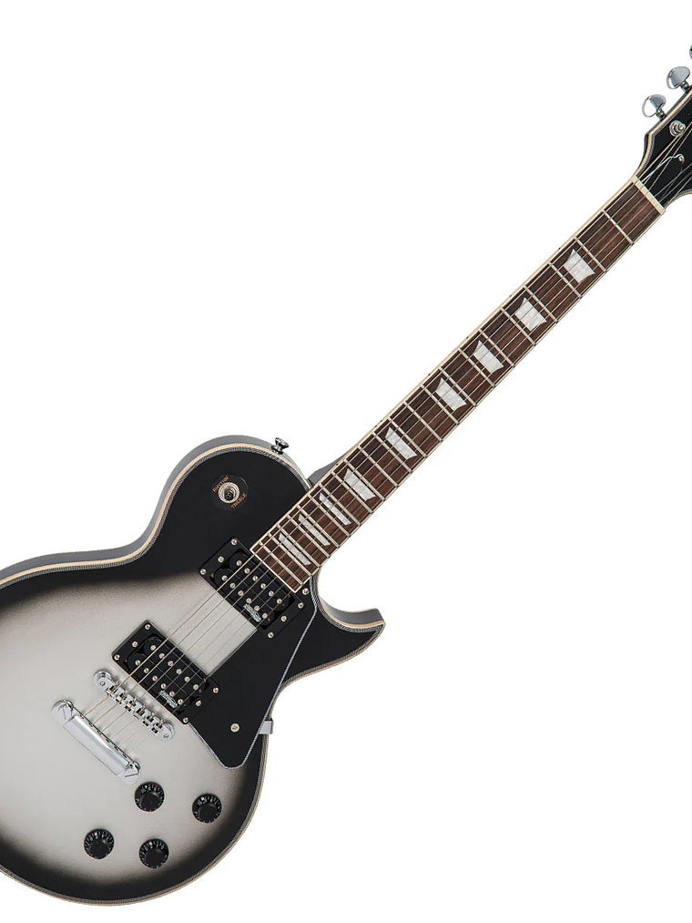 Guitarra eléctrica vintage V100 reeditada ~ Silverburst 1