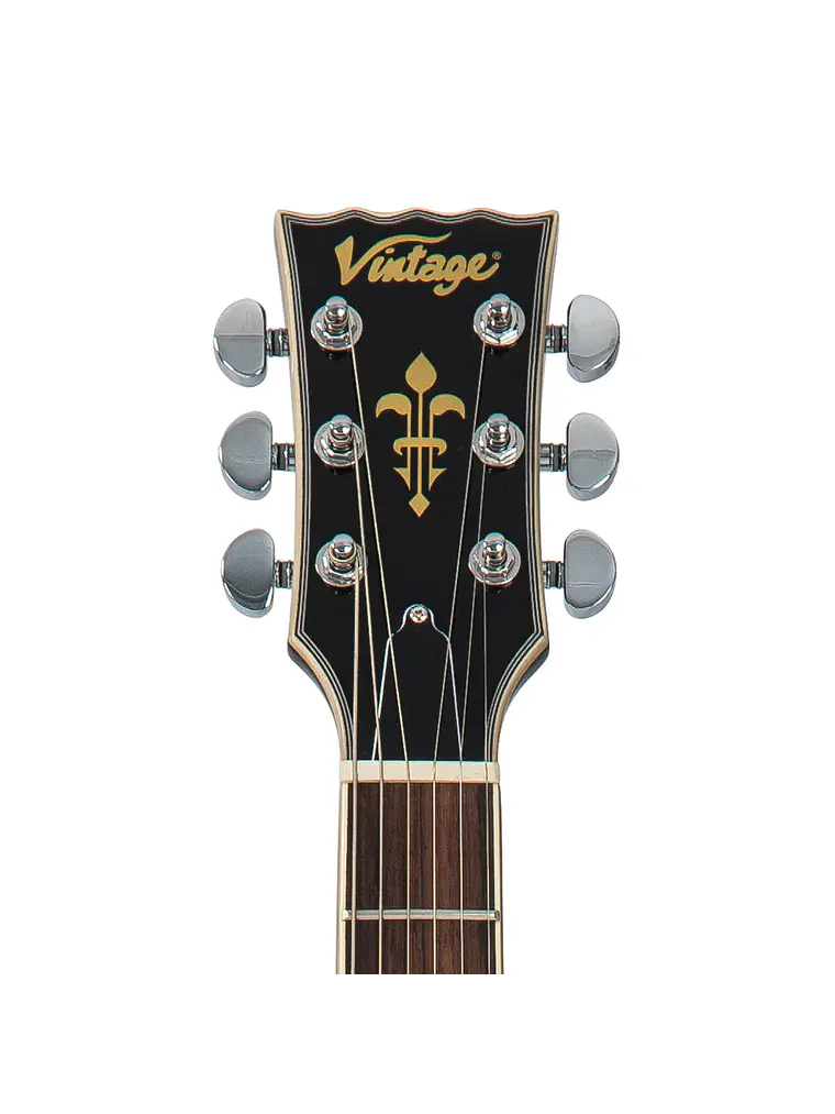 Guitarra eléctrica vintage V100  ~ Silverburst 5
