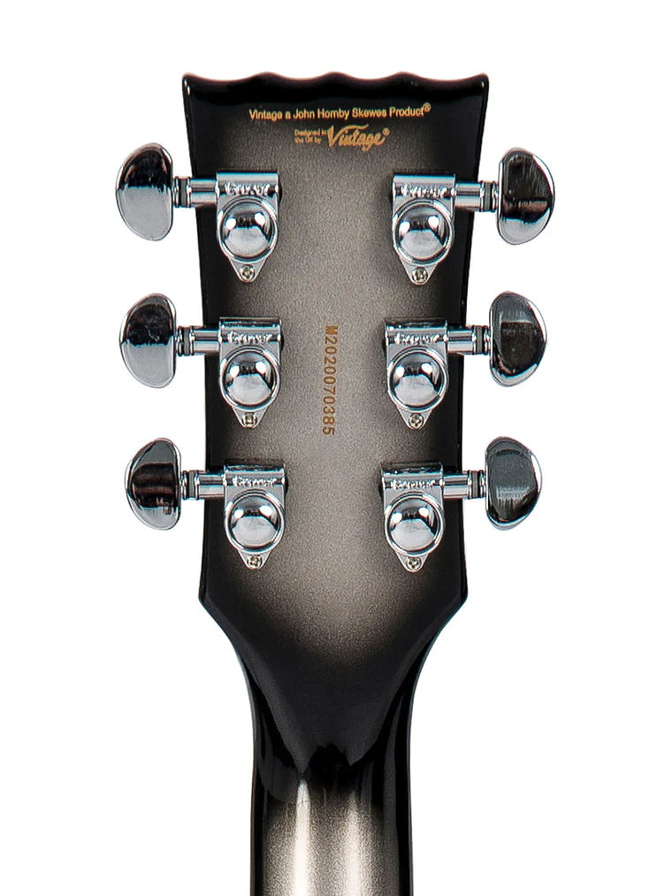 Guitarra eléctrica vintage V100 reeditada ~ Silverburst 6