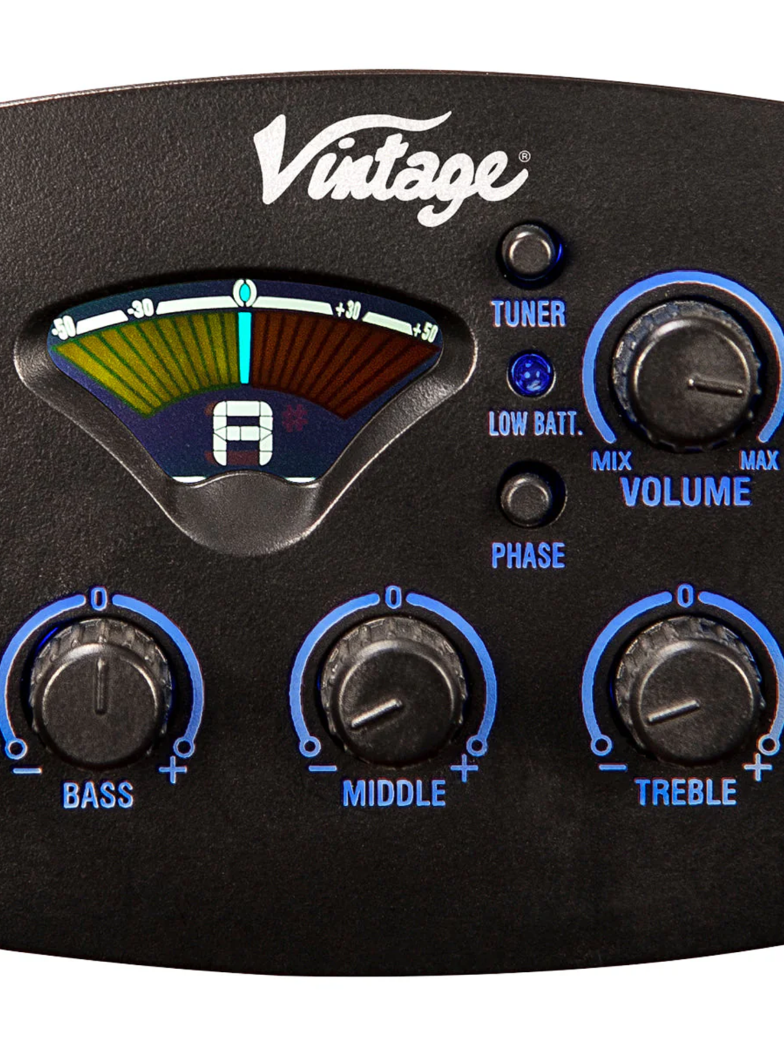 Vintage Historic Series 'Folk' Guitarra Electroacústica ~ Vintage Sunburst 7