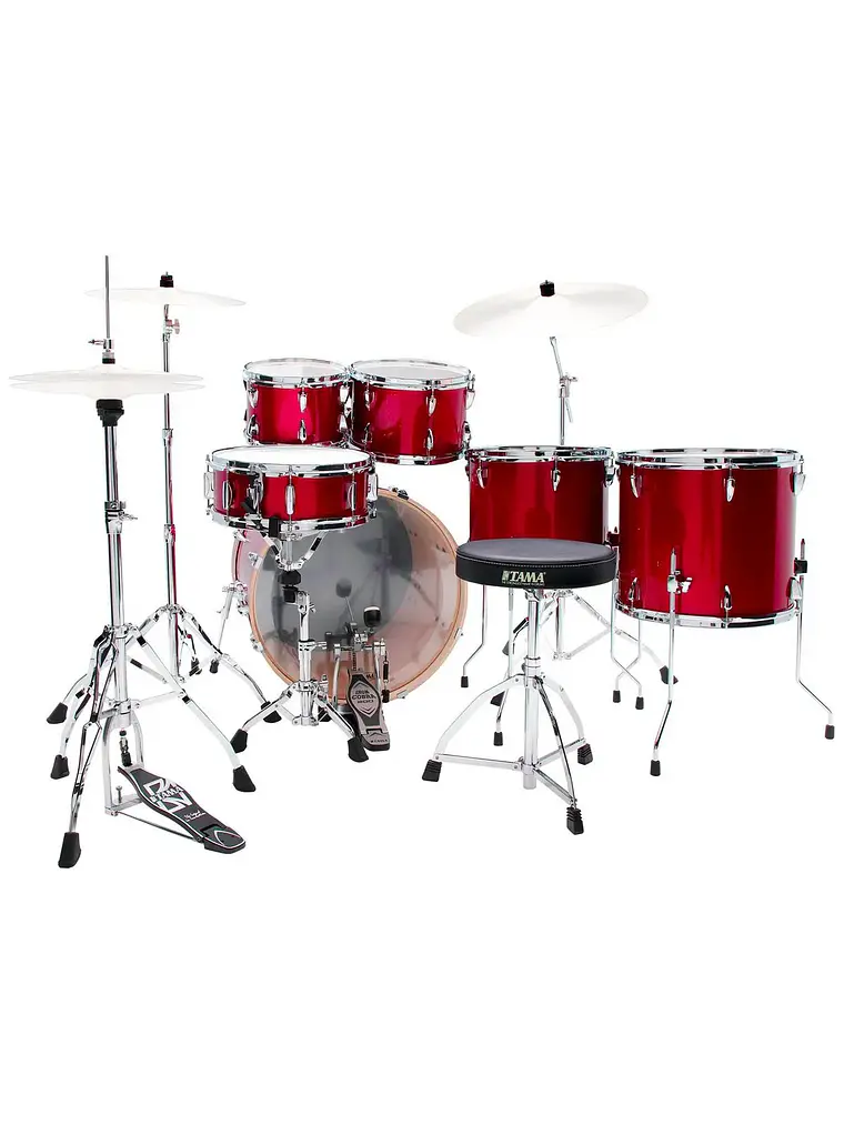 Batería acústica Tama Imperialstar IP62H6W - Burnt Red Mist 2