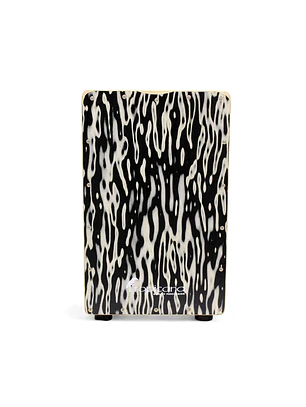 Cajón Tropicana Black & White Marble con funda CJ1355-HS