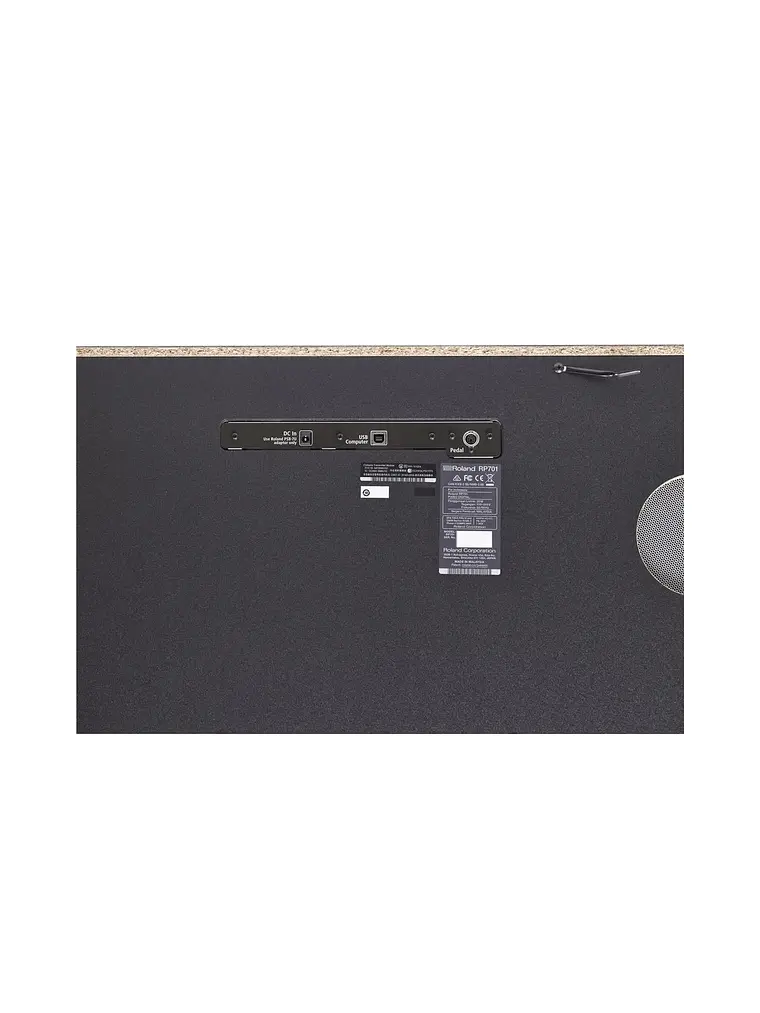 Piano Digital Roland RP701, Contemporary Black 4