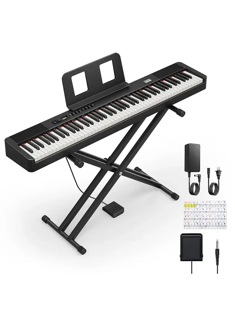 Piano digital Donner DEP-20 Lite – 88 tecla pesada 1