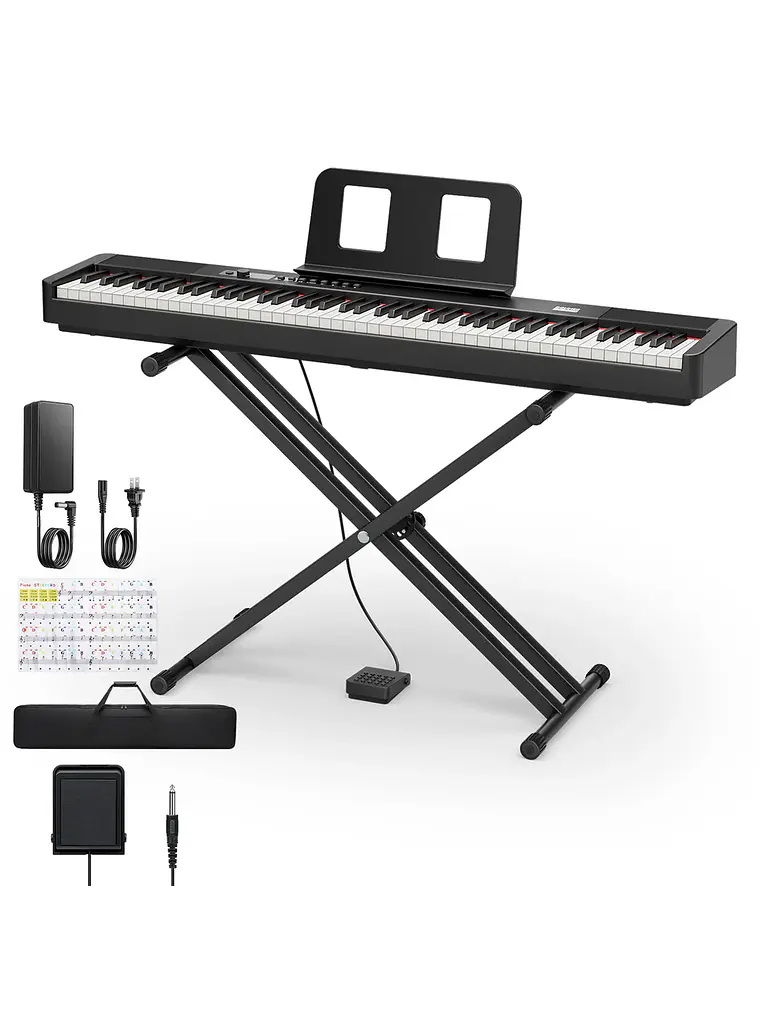 Piano digital Donner DEP-20 Lite – 88 tecla pesada 2
