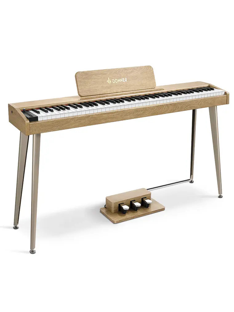 Donner DDP-60 Piano digital con teclado semi-pesado-NAT 2
