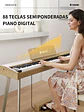 Donner DDP-60 Piano digital con teclado semi-pesado-NAT - Miniatura 9