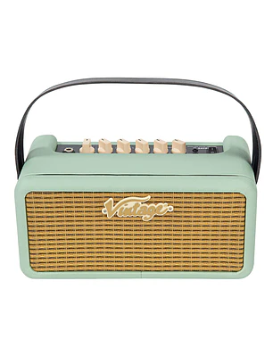 Vintage Retro 15w Guitar Amplifier with DSP ~ Mint Green