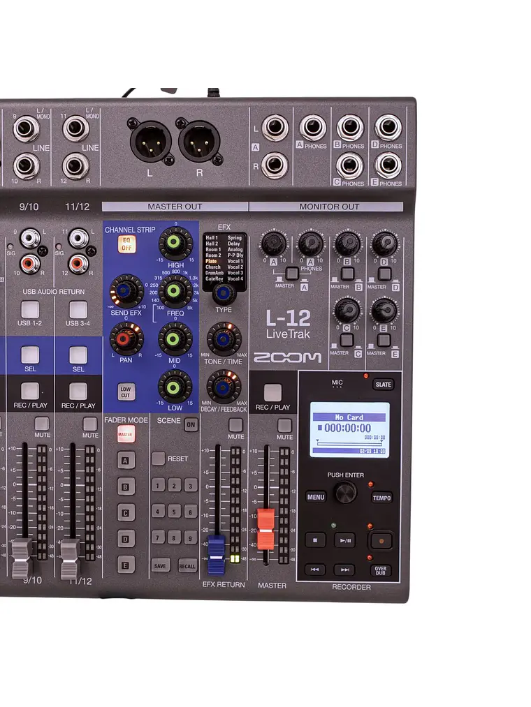 Mixer digital Zoom Livetrack L-12 4