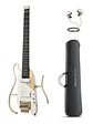 Donner HUSH™ X PRO Guitarra de viaje versátil White-Luxe - Miniatura 3