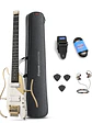 Donner HUSH™ X PRO Guitarra de viaje versátil White-Luxe - Miniatura 2