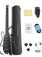 Guitarra eléctrica Donner HUSH™ X PRO BLACK - Miniatura 2