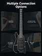 Guitarra eléctrica Donner HUSH™ X PRO BLACK - Miniatura 5