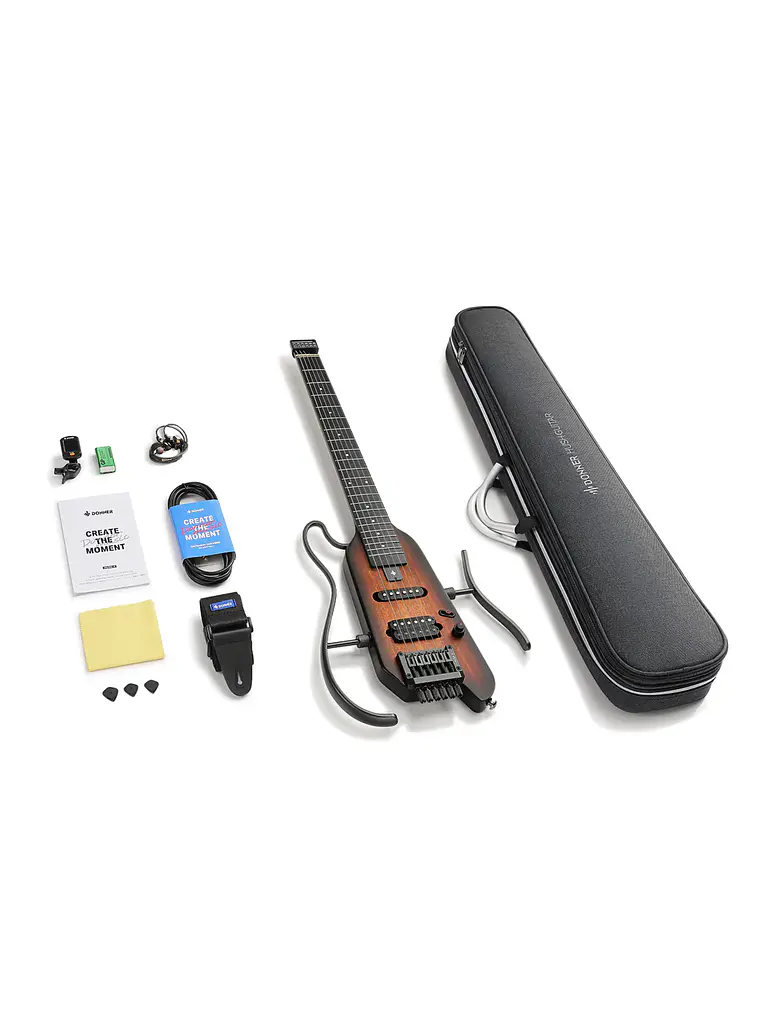 Guitarra eléctrica Donner HUSH™ X SUNBURST 2