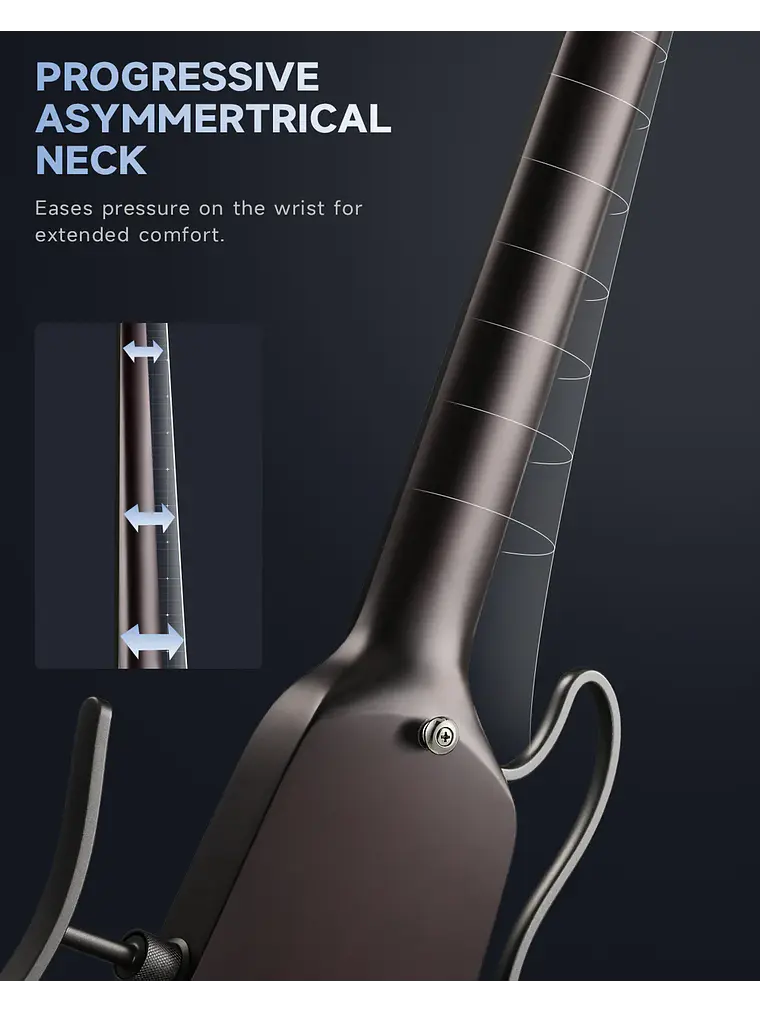 Guitarra eléctrica Donner HUSH™ X SUNBURST 8