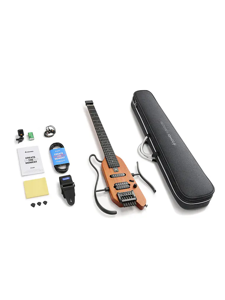 Guitarra eléctrica Donner HUSH™ X NAT 2