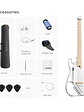 Donner HUSH™ I PRO Guitarra de viaje WHITE - Miniatura 2