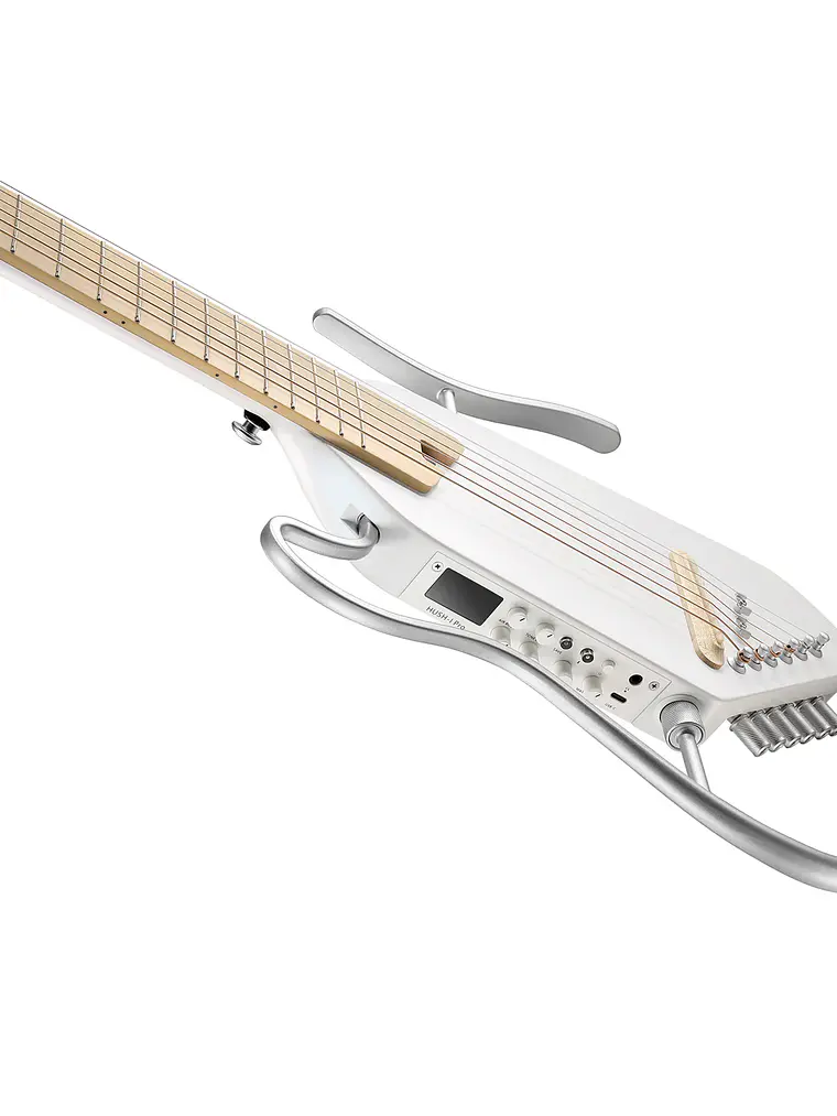 Donner HUSH™ I PRO Guitarra de viaje WHITE 5