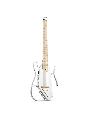Donner HUSH™ I PRO Guitarra de viaje WHITE