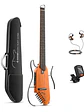 GUITARRA ELECTROACUSTICA DE VIAJE DONNER HUSH™ I CAOBA - Miniatura 2