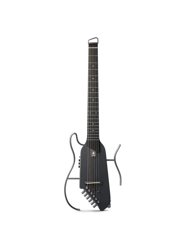GUITARRA ELECTROACUSTICA DE VIAJE DONNER HUSH™ I BLACK 1
